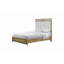 Upholstered And Strap Panel Bed