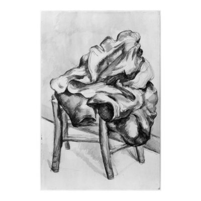 «Drapery on a Chair» par Paul Cézanne