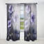 Rideau mauve violet violette Dream I - rideau traditionnel - obscurcissant velours - 1 panneau-107826638