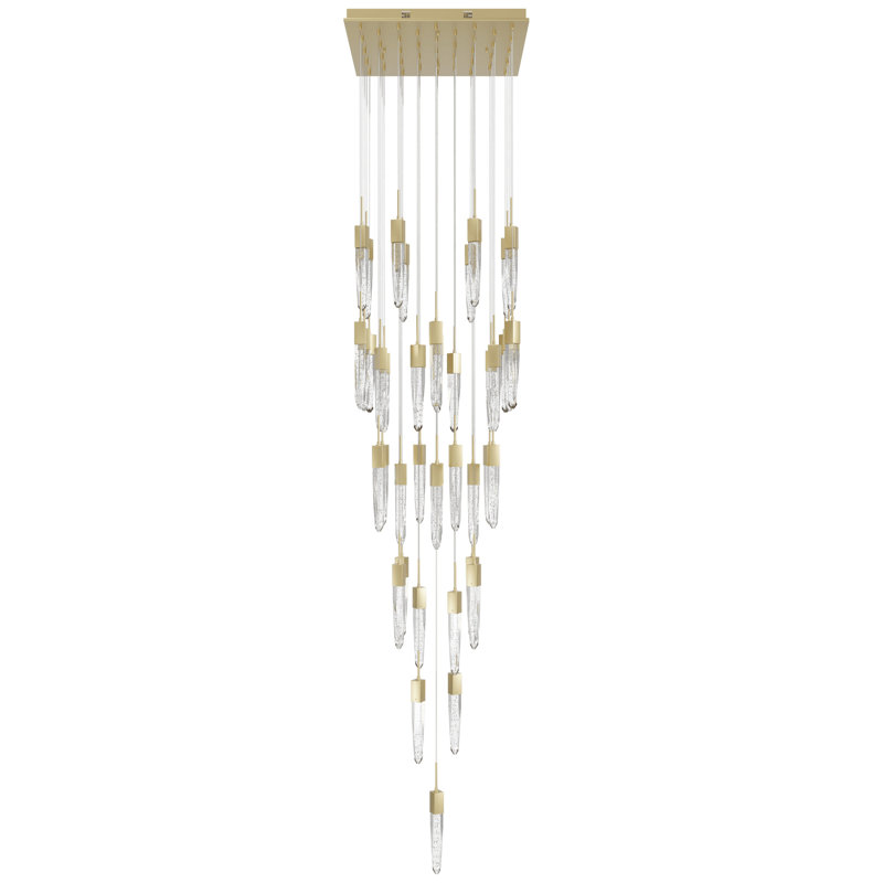 Aspen 41 - Light Pendant, Brushed Brass
