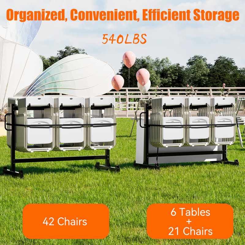 114cm H x 87cm W Utility Cart