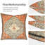  Housse de coussin réversible en lin Floral
