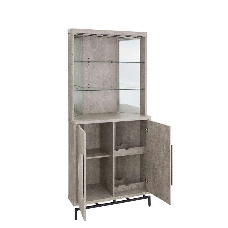 Armoire de bar d'angle, Conrete