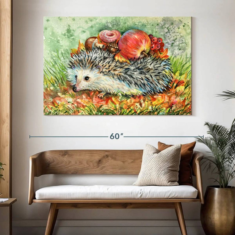 Brampt Hedgehog, 34" H x 51" W