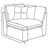 Greeley 5-piece Upholstered Modular Sectional Sofa