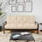 Hooppole Premium Futon Sofa Bed Memory Foam Mattress - CertiPUR-US Certified, No Frame-14488176-14488173-18486322