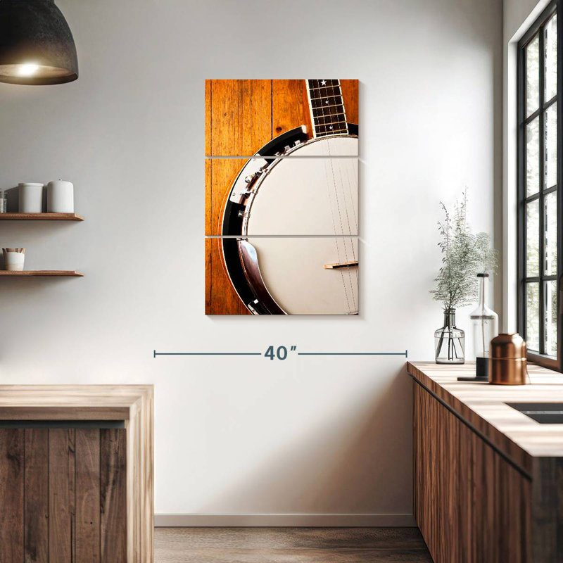 Abarca Rustic Banjo, 38" H x 24" W