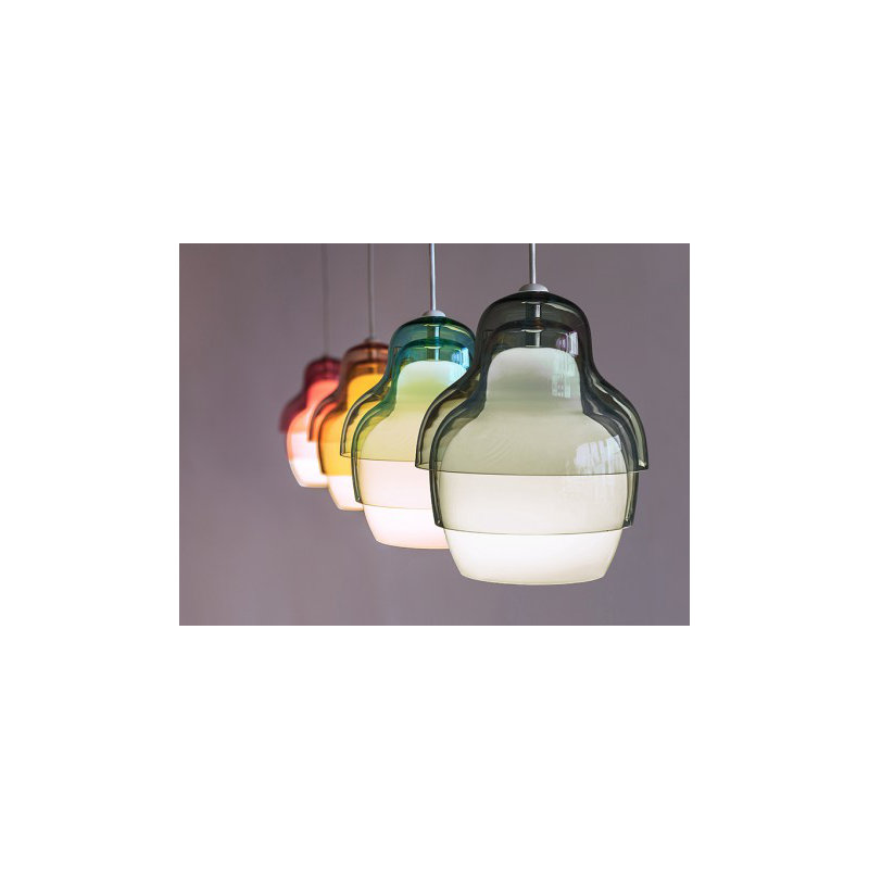 Matrioshka 1 - Light Pendant, Red