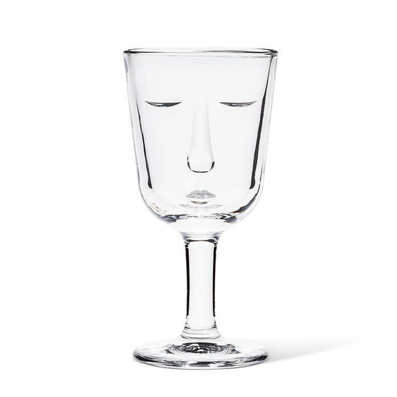 Verre à pied à pied reposant