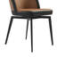 Chaise de salle à manger rembourrée Abel