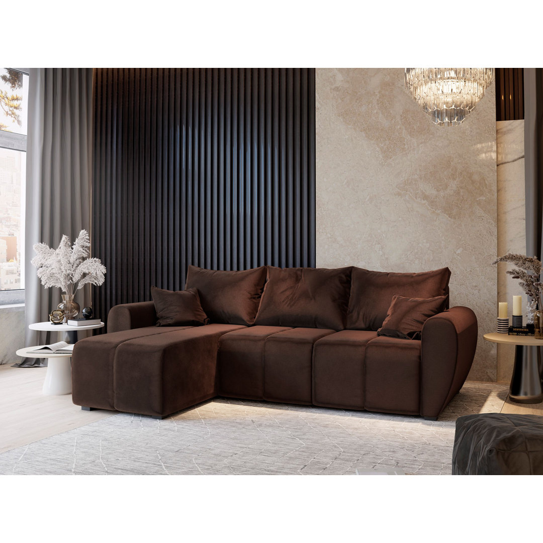 Ecksofa Shrihan mit Bettfunktion