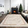 Monaco Series Abrstract Black/Gray/Ivory/Beige Area Rug