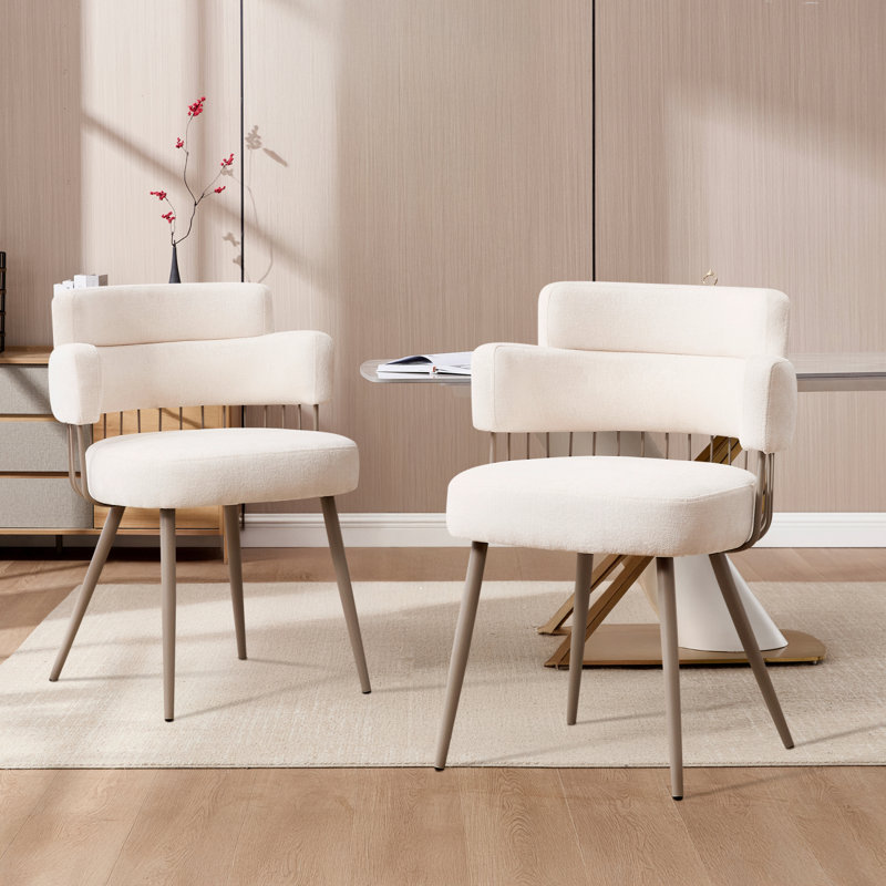 Chaise rembourrée pour la salle à manger de la cuisine du salon