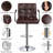 Pete Swivel Upholstered Adjustable Height Counter Stools-1797545798