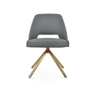 Chaise d'appoint pivotante Marash Stick