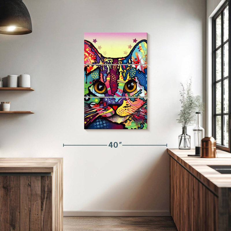 Brampt Maya Cat, 38" H x 24" W
