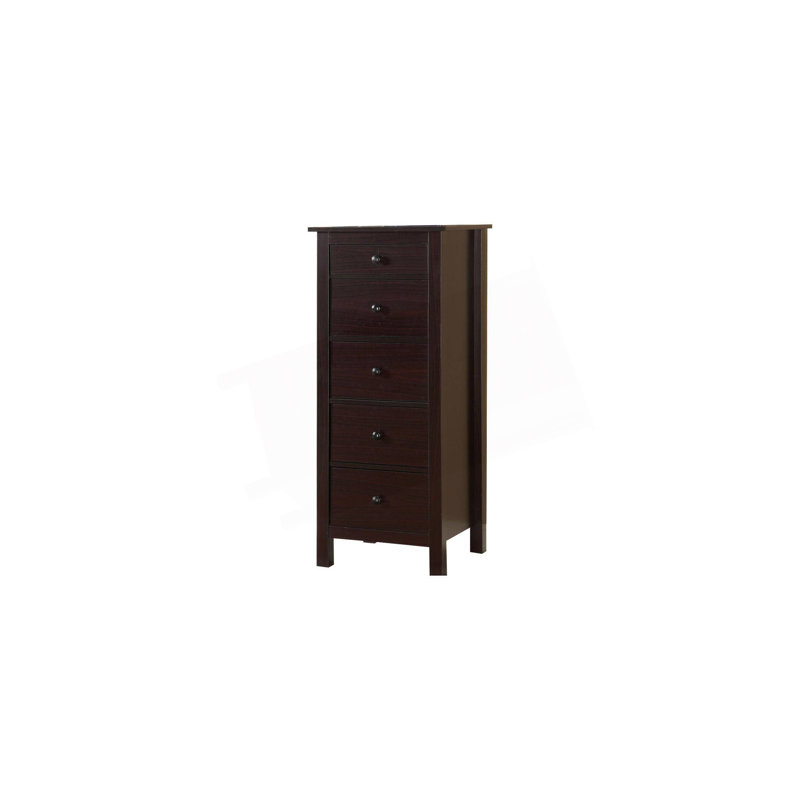 Commode compacte 5 tiroirs Transitional