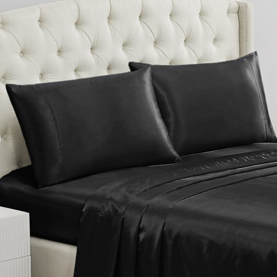 Juicy Couture Silky Satin Pillowcase Set