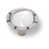 Clear/Brushed Satin Pewter