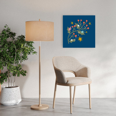 «Happychristmasno30», impression d'art moderne abstrait coloré