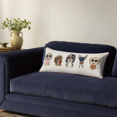 Rifle Paper Company x Loloi Hot Dogs Decorative Pillow
