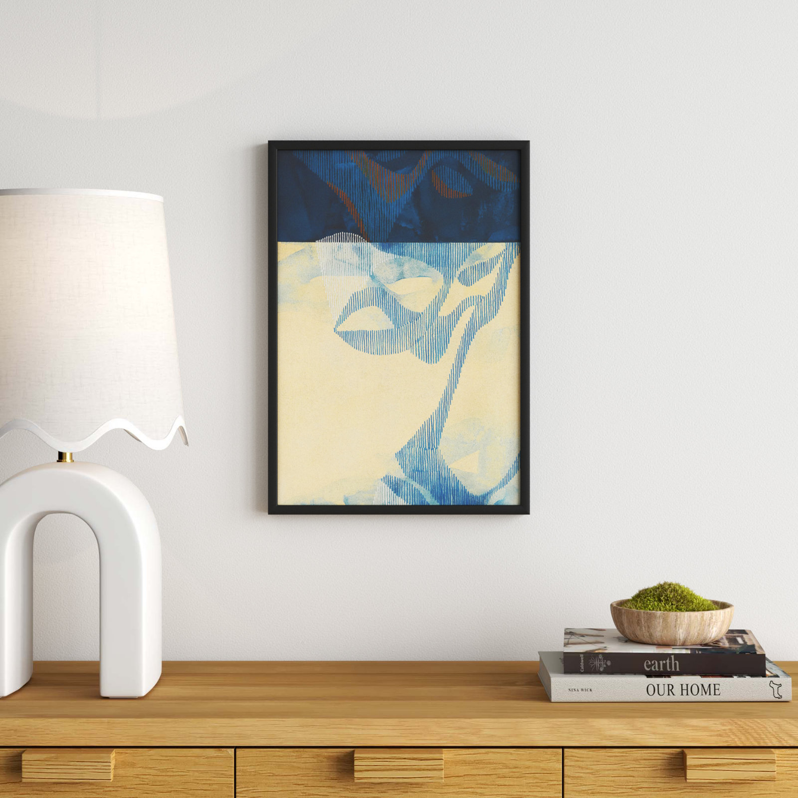 Far North 3 by Jacques Pilon, Black Framed, 20" H x 14" W x 1.25" D