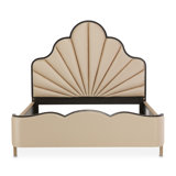Malibu Crest Upholstered King Bed