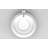 Maestro Bath 17.7'' Circular Bathroom Sink-16505493