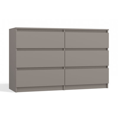 Olhouser 120cm W 6 - Drawer Chest of Drawers
