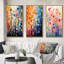 «Mid Century Retro Rhythms», 3 pièces sur toile-590472503-590472499