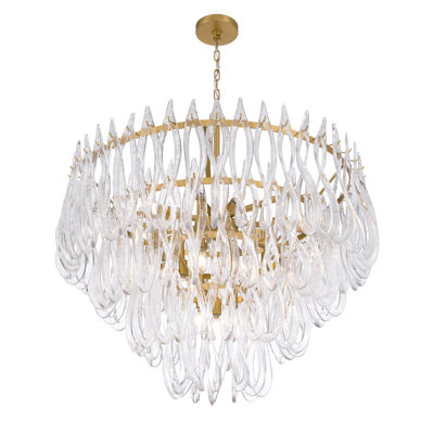 Glassara 39.75" 15-Light Pendant
