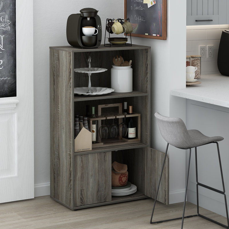Rhoan 121.9cm Kitchen Pantry, French Oak