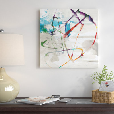 « ludique intention ii », reproduction d’art sur toile tendue