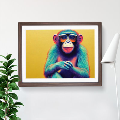 Cool Monkey - Framed Print