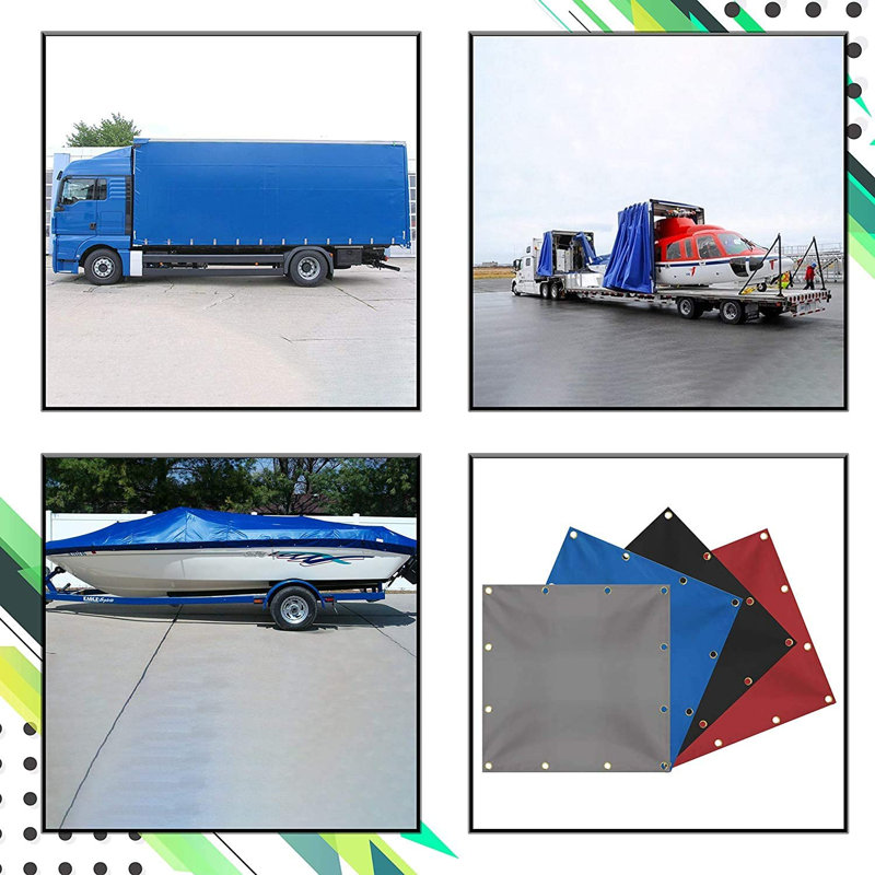 Blue Elephant Replacement Canopy, Blue, 152.4cm H x 304.8cm W