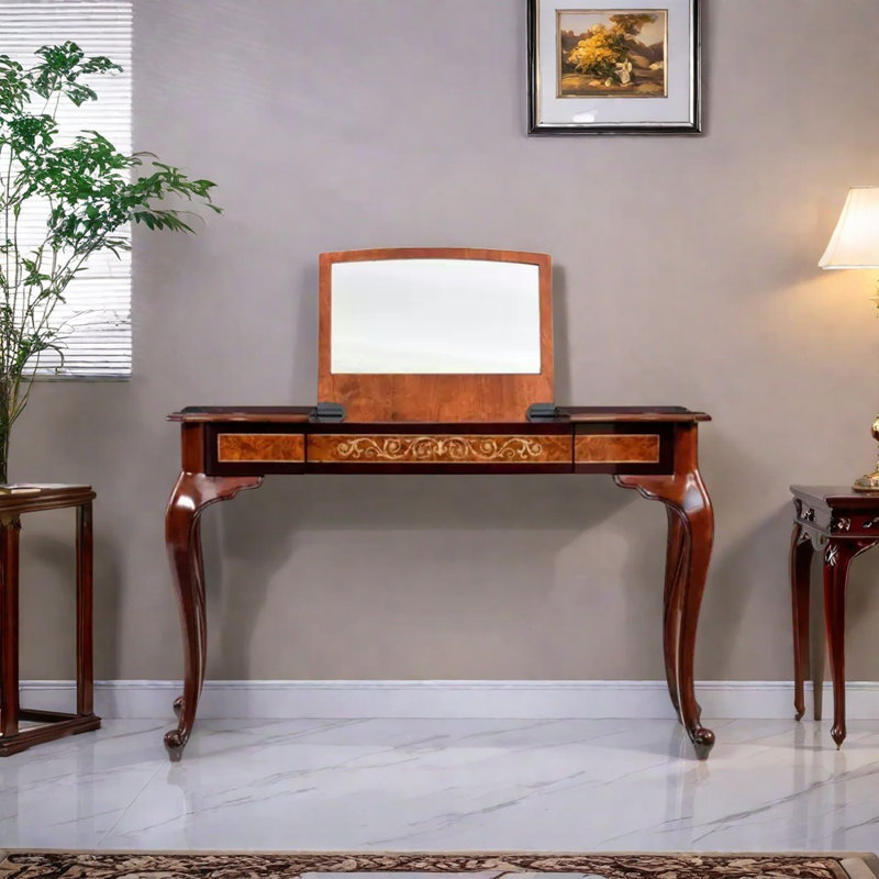 Commode de chambre principale en bois massif de style rétro