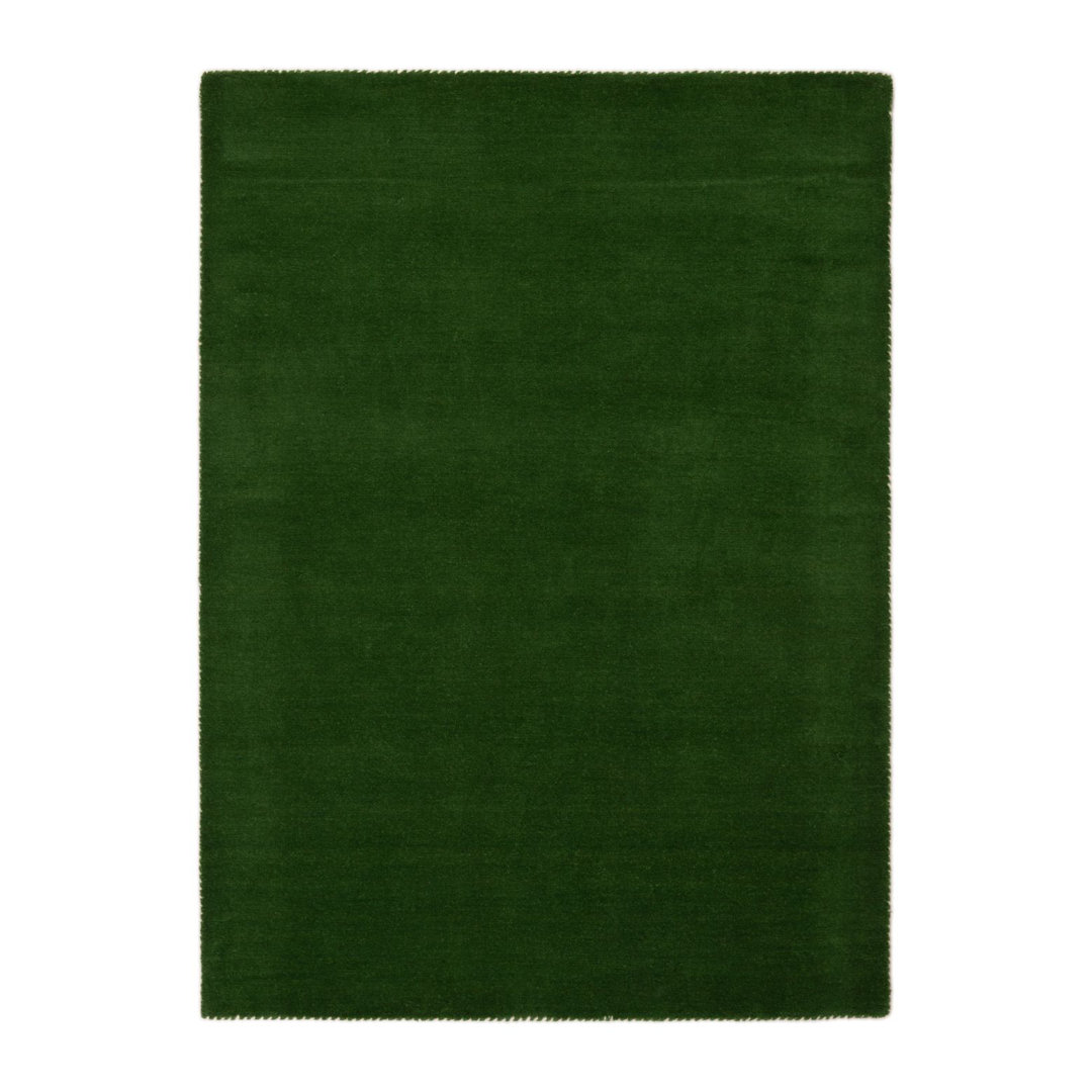Solid Colour Wool Hand Woven Area Rug
