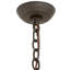 Luminaire suspendu en fer antique à 1 lumière Avrahom
