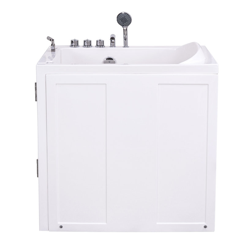 1000mm x 700mm Freestanding Acrylic Bathtub, No