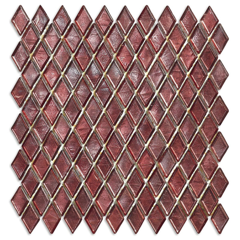 Mandalay 7/8" x 1-5/8" Diamond Glass Mosaic