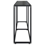 Tiffanyamber Glass Top Console Table