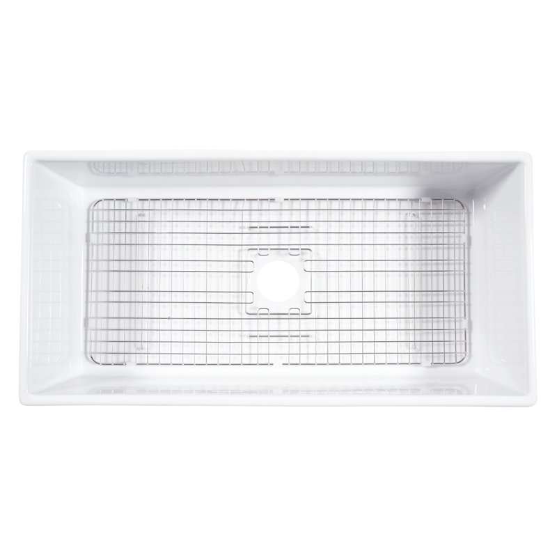 Grille de fond d'évier de cuisine en acier inoxydable 31,5 "x 14" SinkSense Wagner