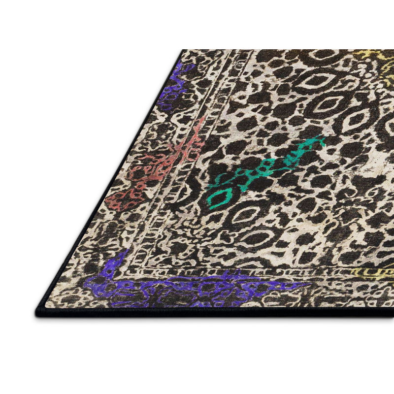 Tapis abstrait moderne 1603, Rectangle 7 pi x 10 pi