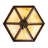 Rustic Lodge 4 - Light Dimmable Geometric Chandelier