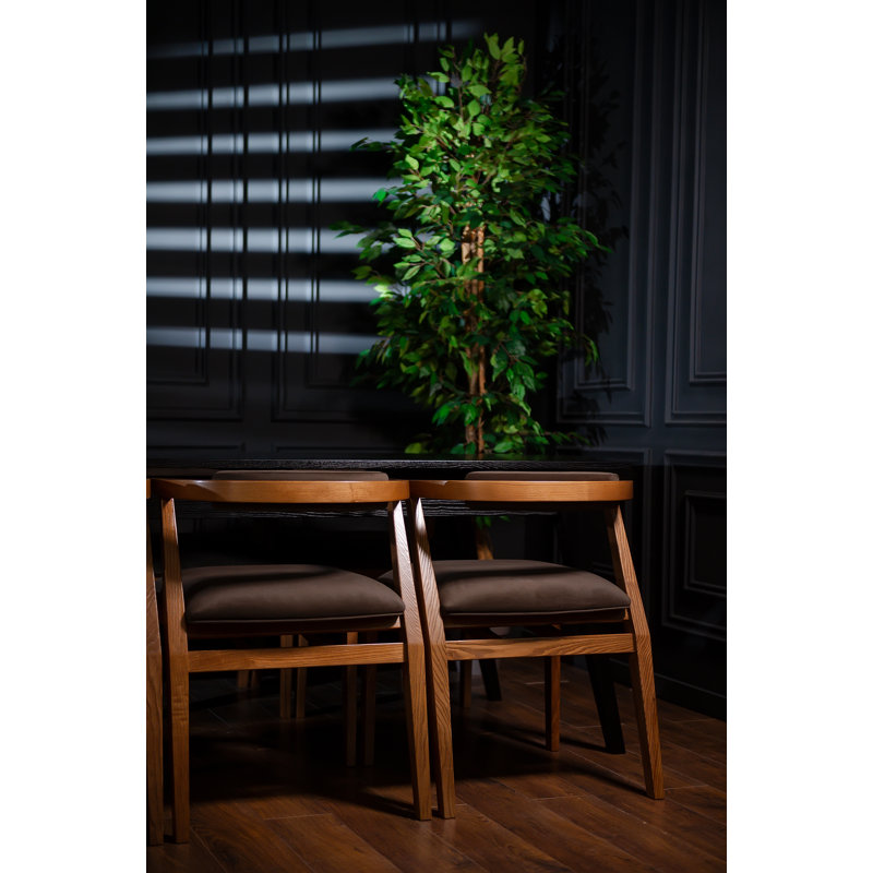Anvil Dining Table, Black