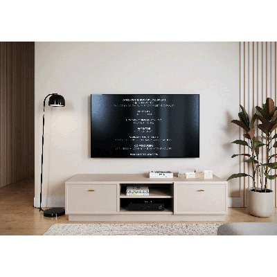 Bagga Unfinished TV Stand for TVs up to 77"