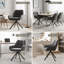 48cm H Fabric Upholstered Metal Upholstered Back Armchair-2017690130