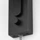 Vernie Single Light Steel Dimmable LED Armed Sconce