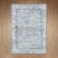 Tapis oriental gris performance lavable à la machine avec envers antidérapant-85871876