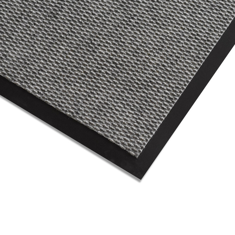 Tapis d'extérieur antidérapant Komuda, Rectangle 2 pi x 3 pi, Anthracite